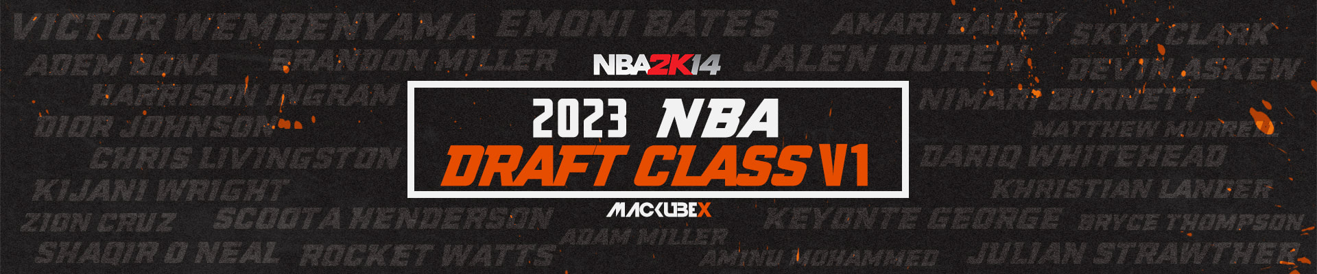 2023 NBA Draft Class - MACKUBEX